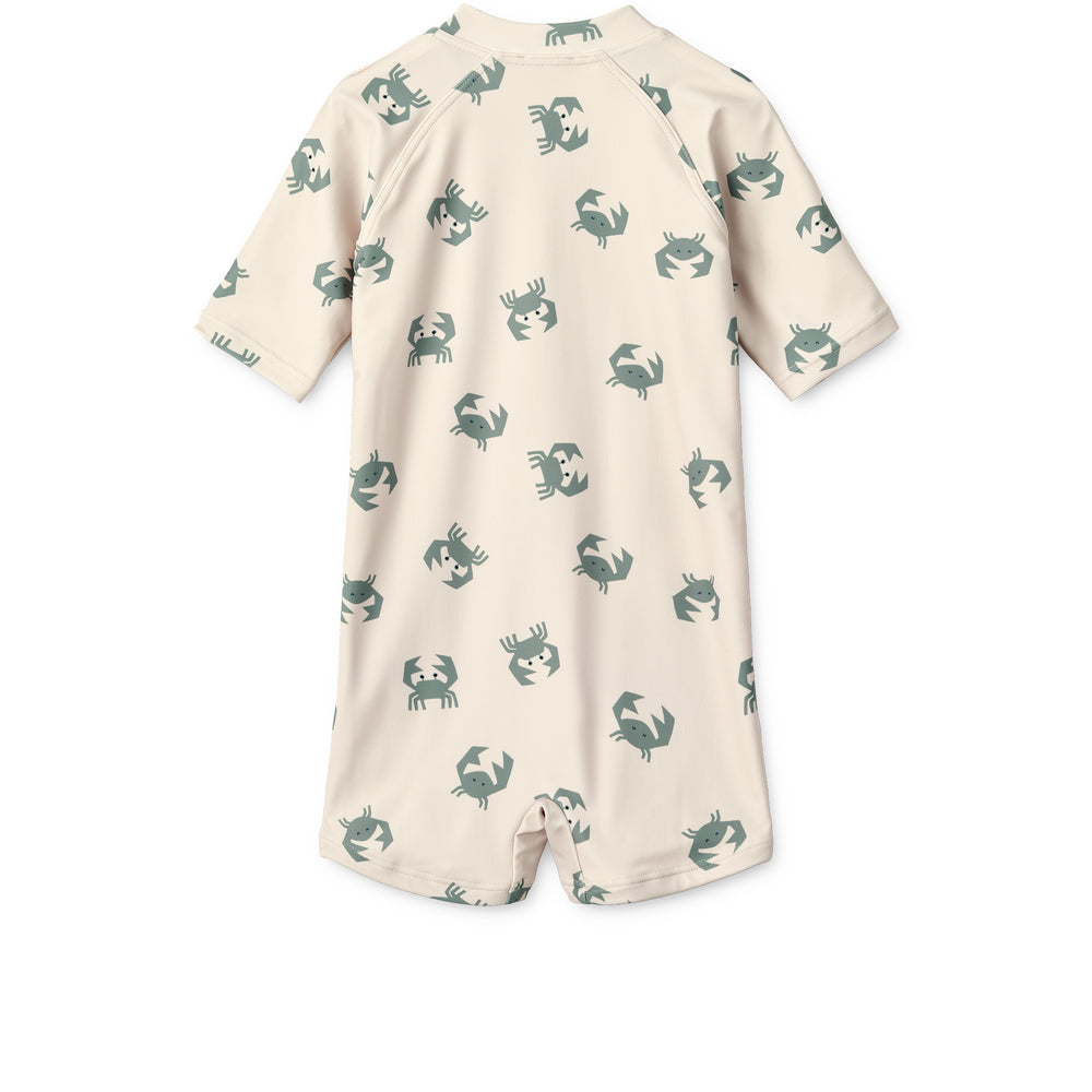 [Liewood] Max Swim Jumpsuit - Crab / Sandy