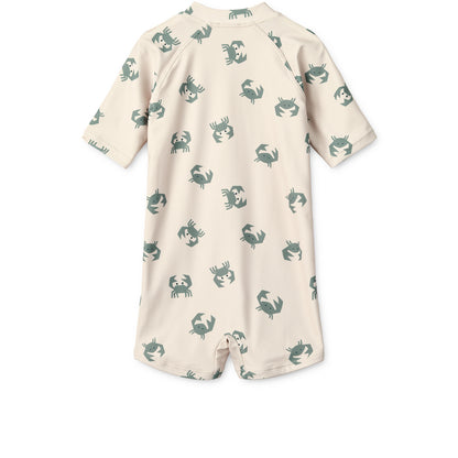 [Liewood] Max Swim Jumpsuit - Crab / Sandy