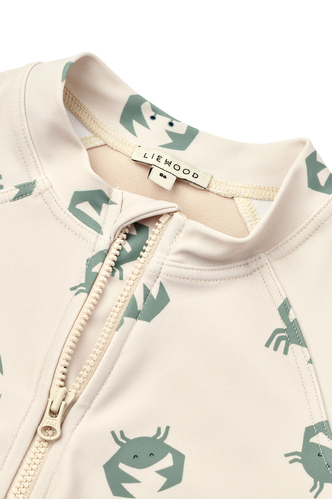 [Liewood] Max Swim Jumpsuit - Crab / Sandy