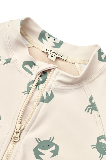 [Liewood] Max Swim Jumpsuit - Crab / Sandy