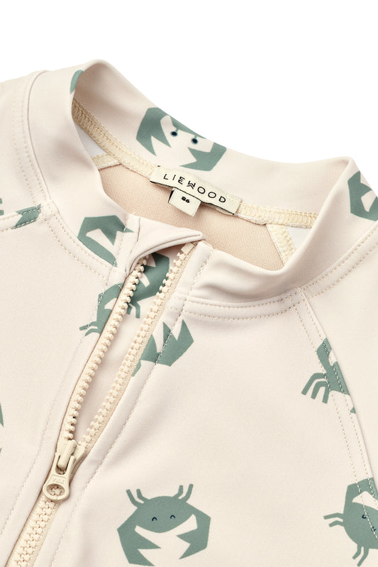 [Liewood] Max Swim Jumpsuit - Crab / Sandy