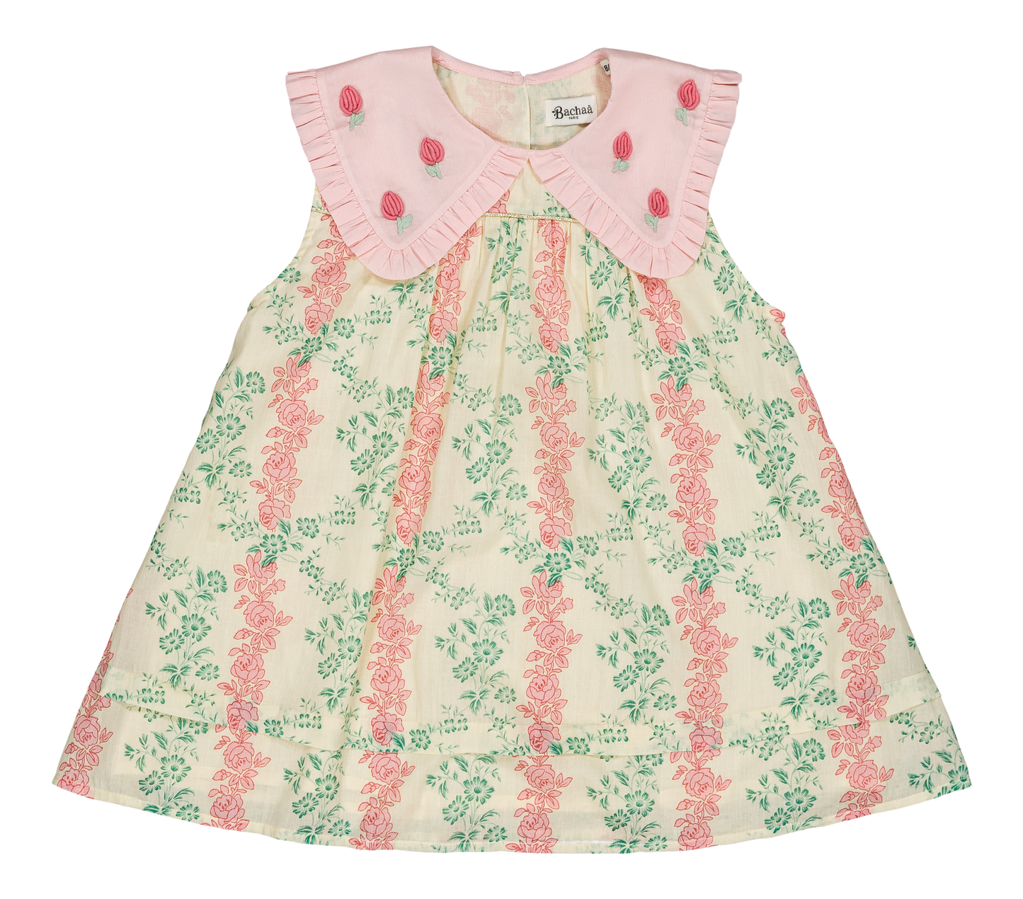 [Bachaa] Mellow Yellow Blouse & Short Set - Arabesque print
