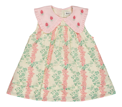 [Bachaa] Mellow Yellow Blouse & Short Set - Arabesque print