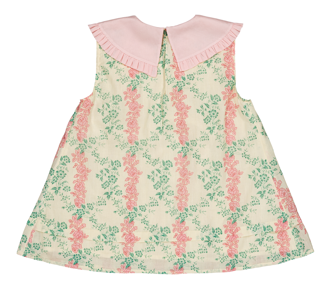 [Bachaa] Mellow Yellow Blouse & Short Set - Arabesque print