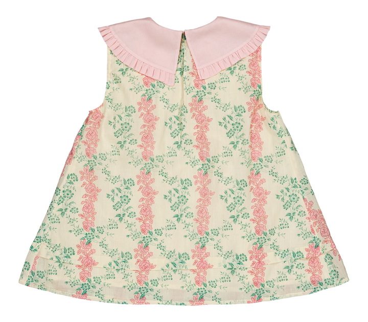 [Bachaa] Mellow Yellow Blouse & Short Set - Arabesque print