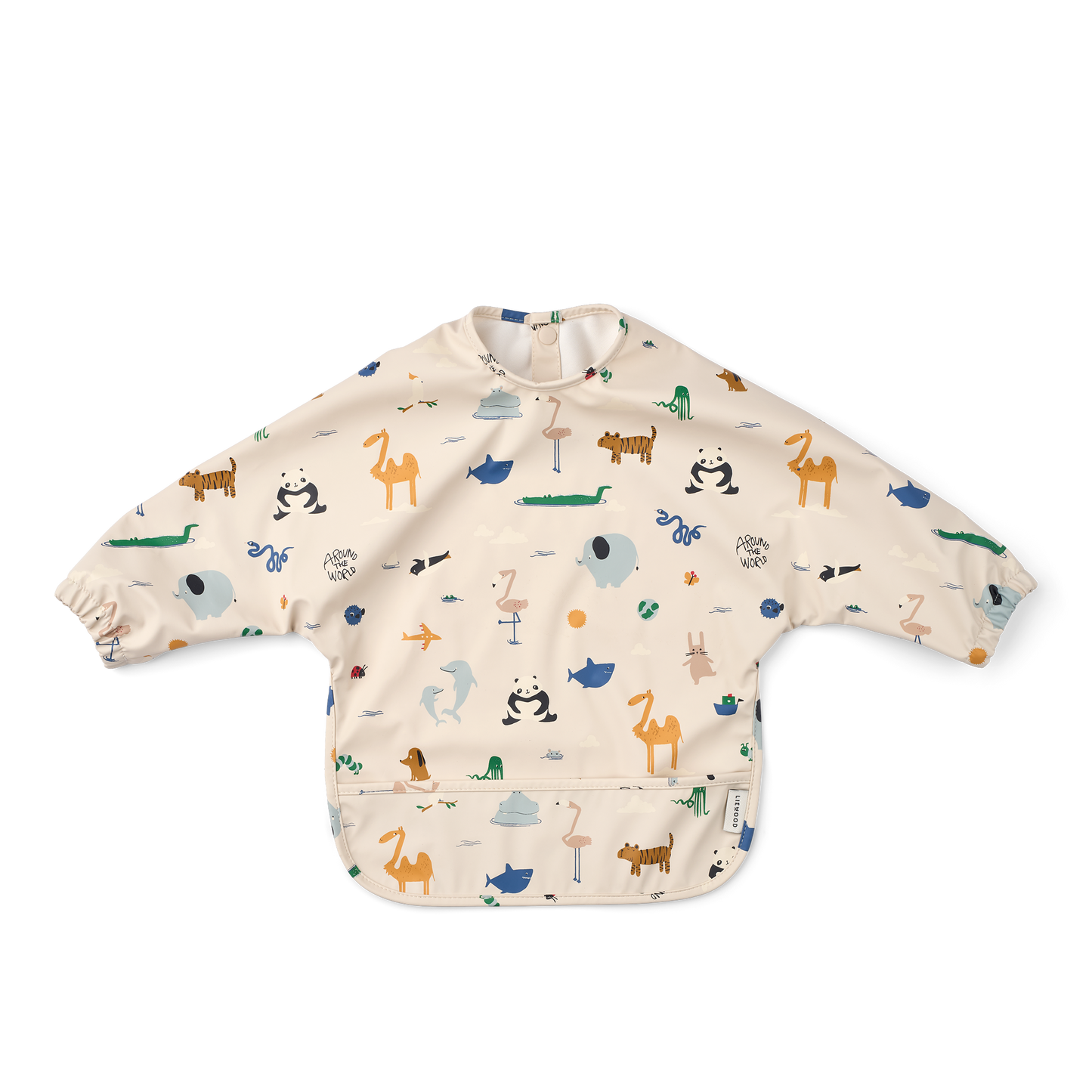 [Liewood] Merle Cape Bib - Around The World / Sandy