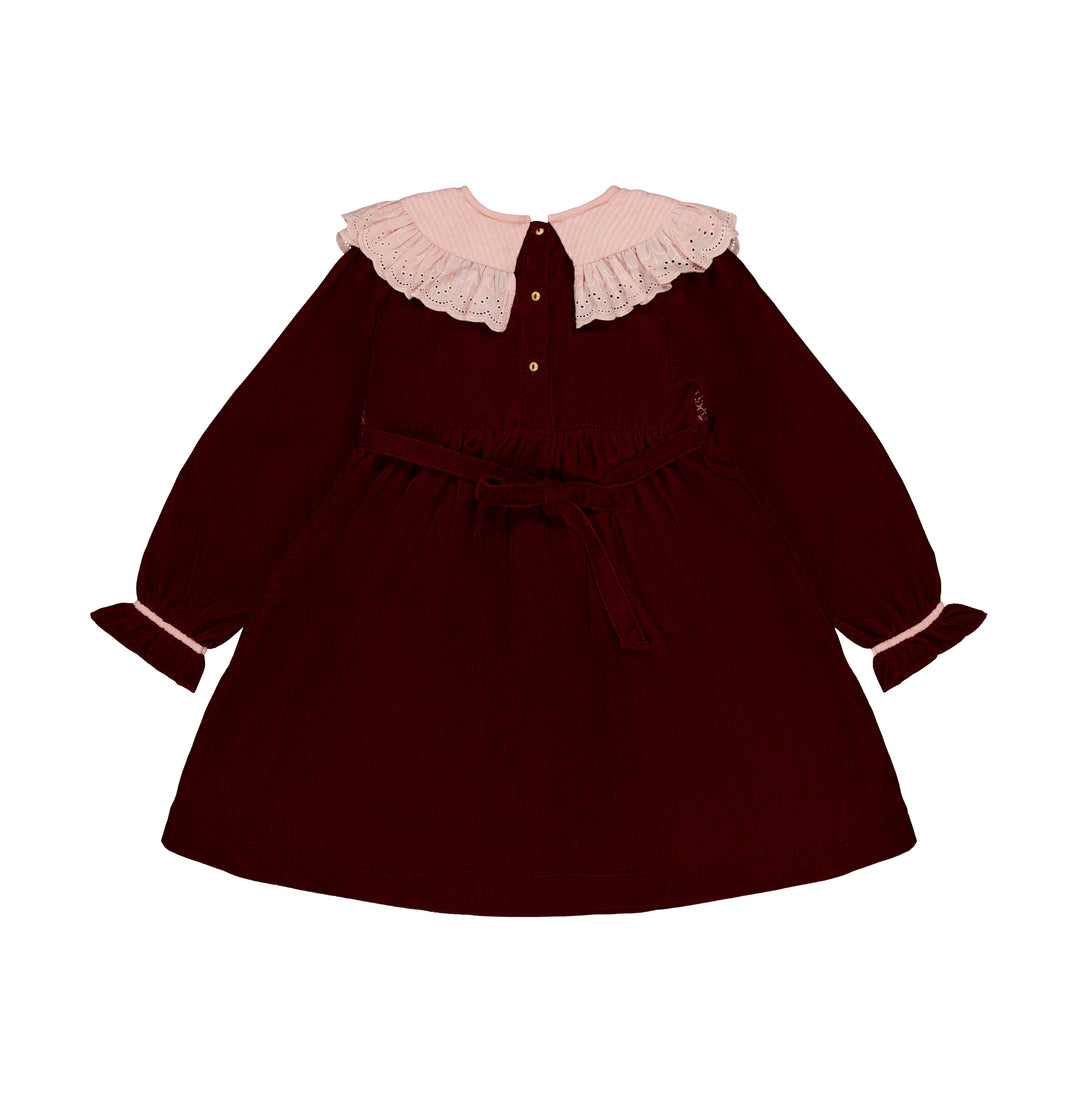 [Bachaa] Mi Amor Robe Dress - Burgundy