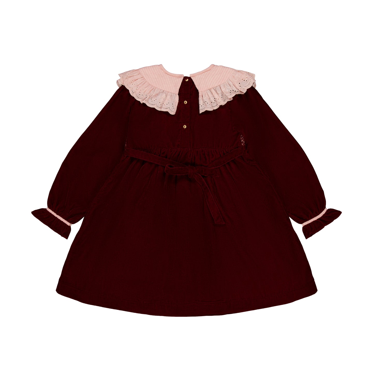 [Bachaa] Mi Amor Robe Dress - Burgundy