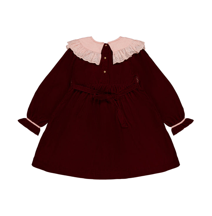 [Bachaa] Mi Amor Robe Dress - Burgundy