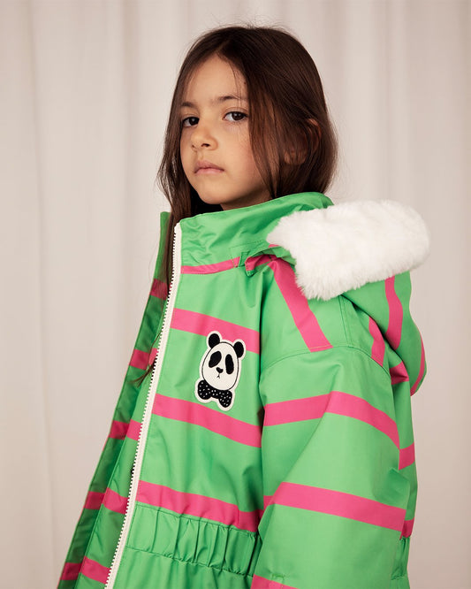 [Mini Rodini] Panda Ski Jacket Green