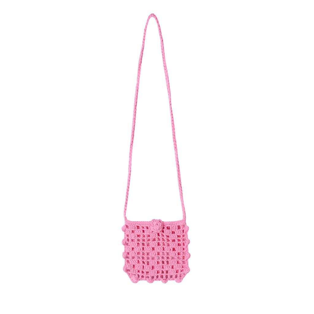 [Kidsagogo] Mini Crochet Shoulder Bag - Camelia