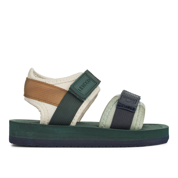 [Liewood] Monty Sandals - Hunter Green Mix