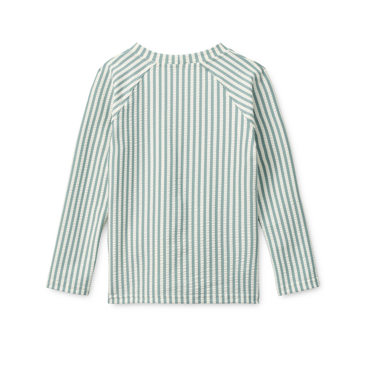[Liewood] Noah Seersucker Longsleeve Swim Tee - Stripe Peppermint
