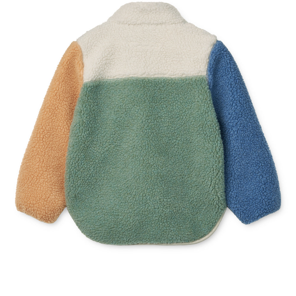 [Liewood] Nolan Pile Jacket - Peppermint Multi Mix