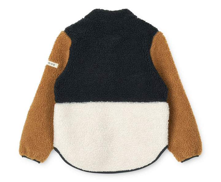 [Liewood] Nolan Pile Jacket -Navy Multi mix