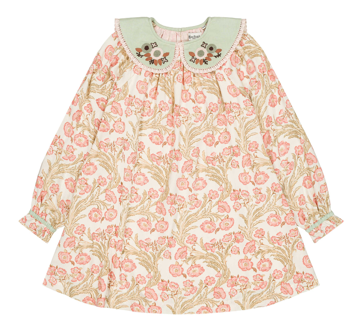 [Bachaa]Odette  Dress-Promenade enchantée print