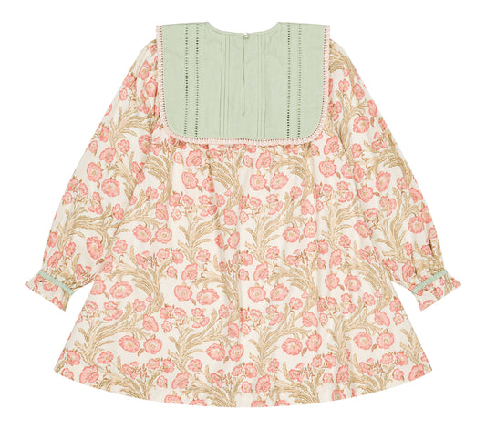 [Bachaa]Odette  Dress-Promenade enchantée print
