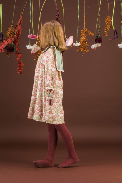 [Bachaa]Odette  Dress-Promenade enchantée print