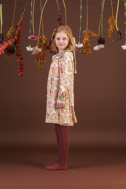 [Bachaa]Odette  Dress-Promenade enchantée print