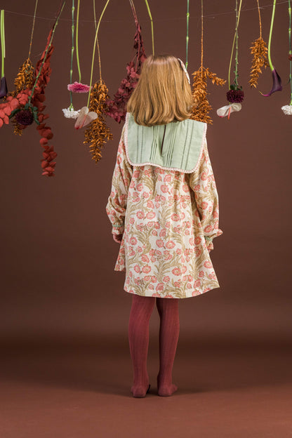 [Bachaa]Odette  Dress-Promenade enchantée print