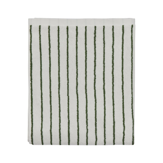 OYOY Raita Towel Green / Offwhite- 100x150 cm