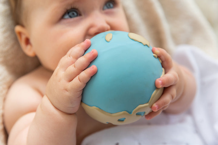 [Oli&Carol] Earth the World Ball - Baby Bath Toys
