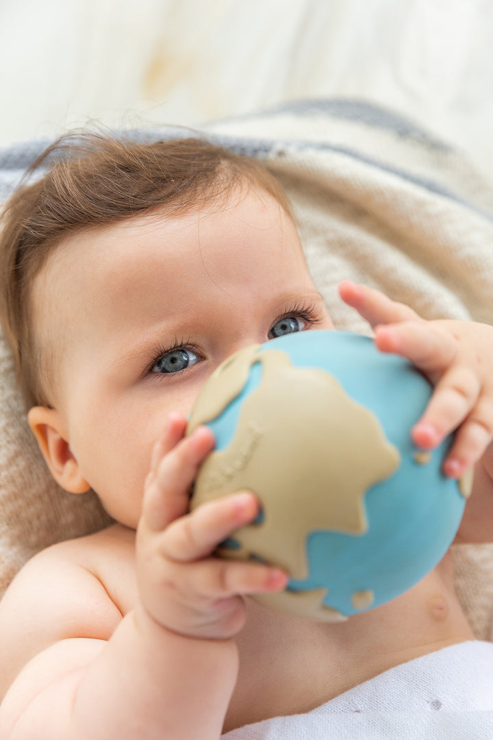 [Oli&Carol] Earth the World Ball - Baby Bath Toys