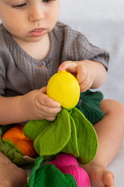 [Oli&Carol]Lemon Mini Doudou Teether