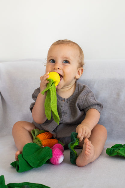 [Oli&Carol]Lemon Mini Doudou Teether