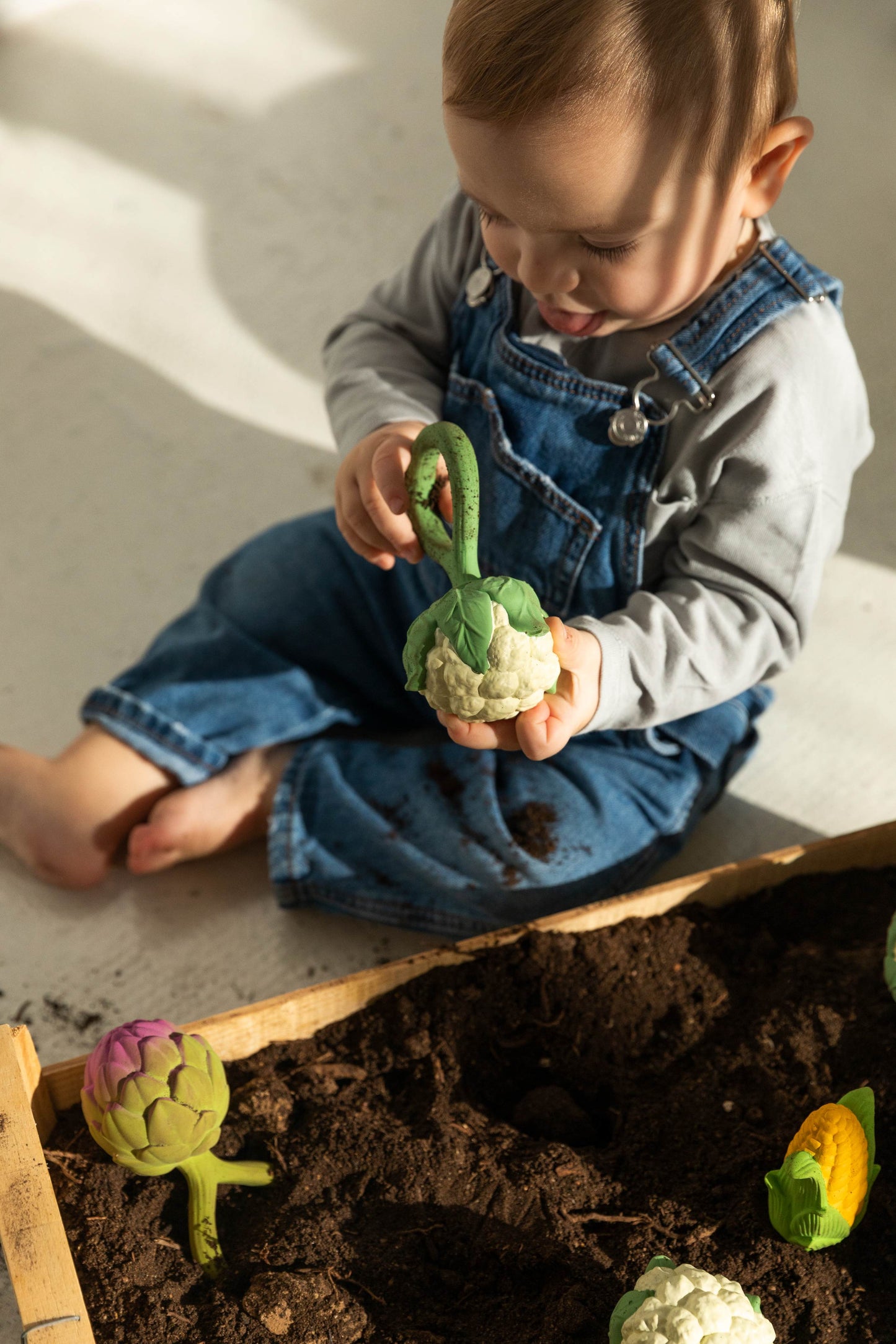 [Oli&Carol]Cauliflower Rattle Toy