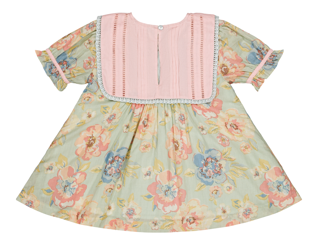 [Bachaa]Opaline Blouse / Short Dress - Watercolor print