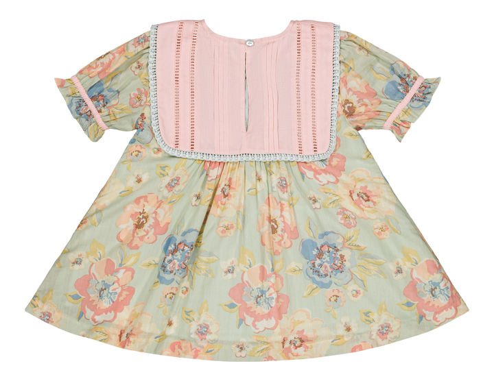 [Bachaa]Opaline Blouse / Short Dress - Watercolor print