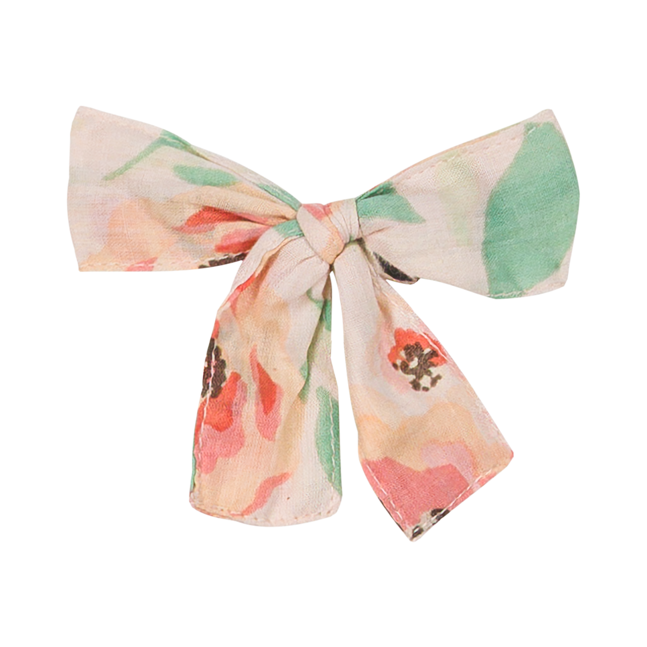 [Bachaa] Orchidée Hair Clip - Poppy print