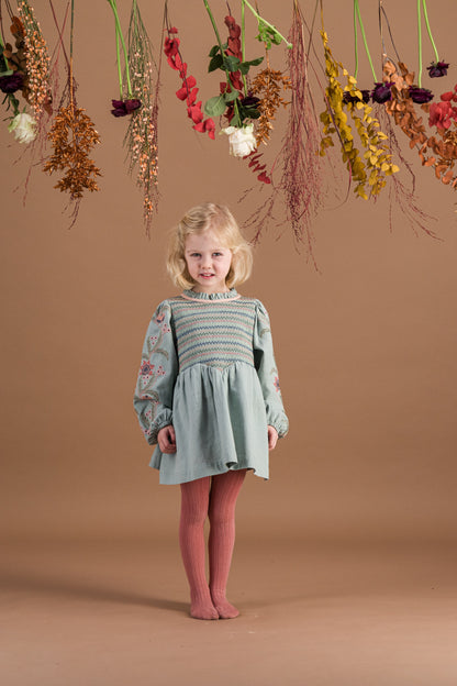 [Bachaa] Ma Cherie Blouse/ Short Dress - Blue