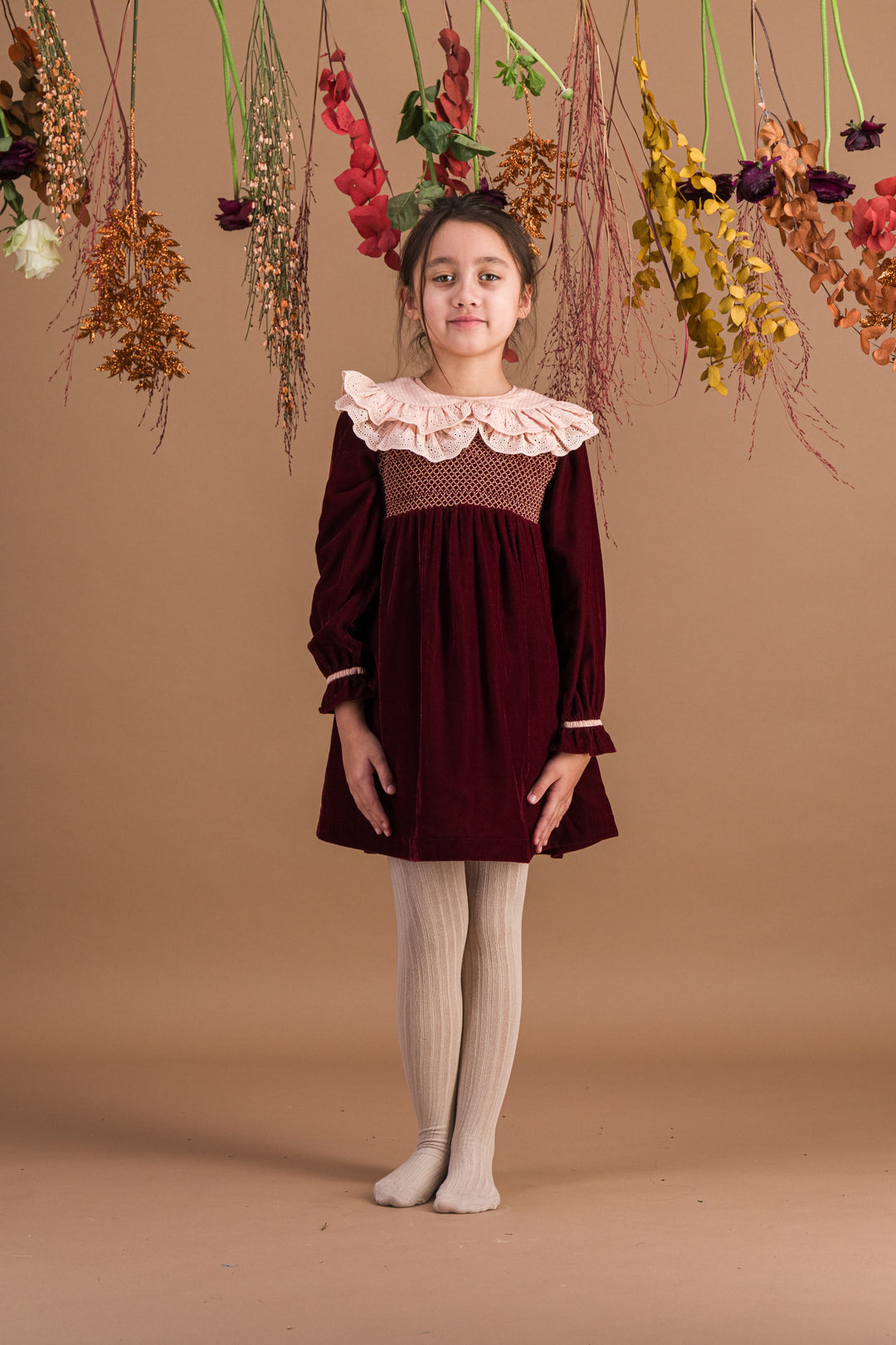[Bachaa] Mi Amor Robe Dress - Burgundy