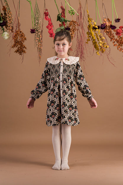 [Bachaa] Sweetie Robe Dress - Lovely Print