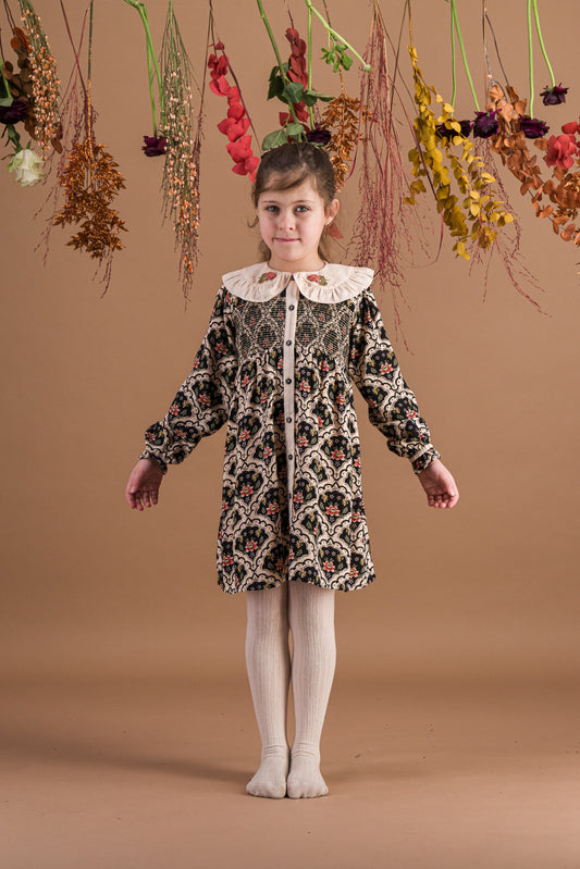 [Bachaa] Sweetie Robe Dress - Lovely Print