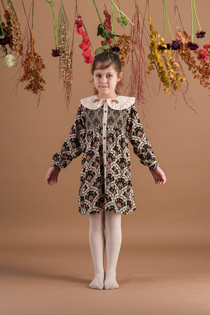 [Bachaa] Sweetie Robe Dress - Lovely Print