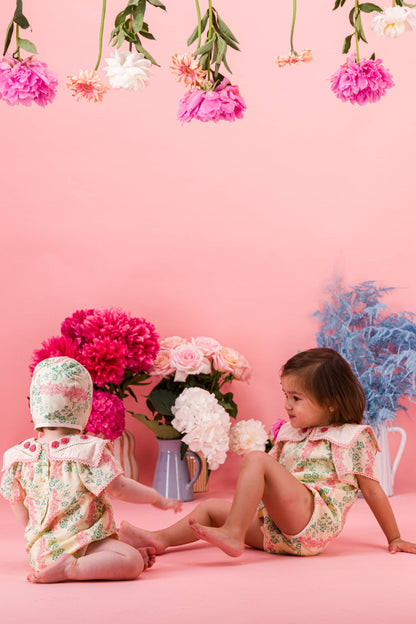 [Bachaa] Champetre Romper - Arabesque print