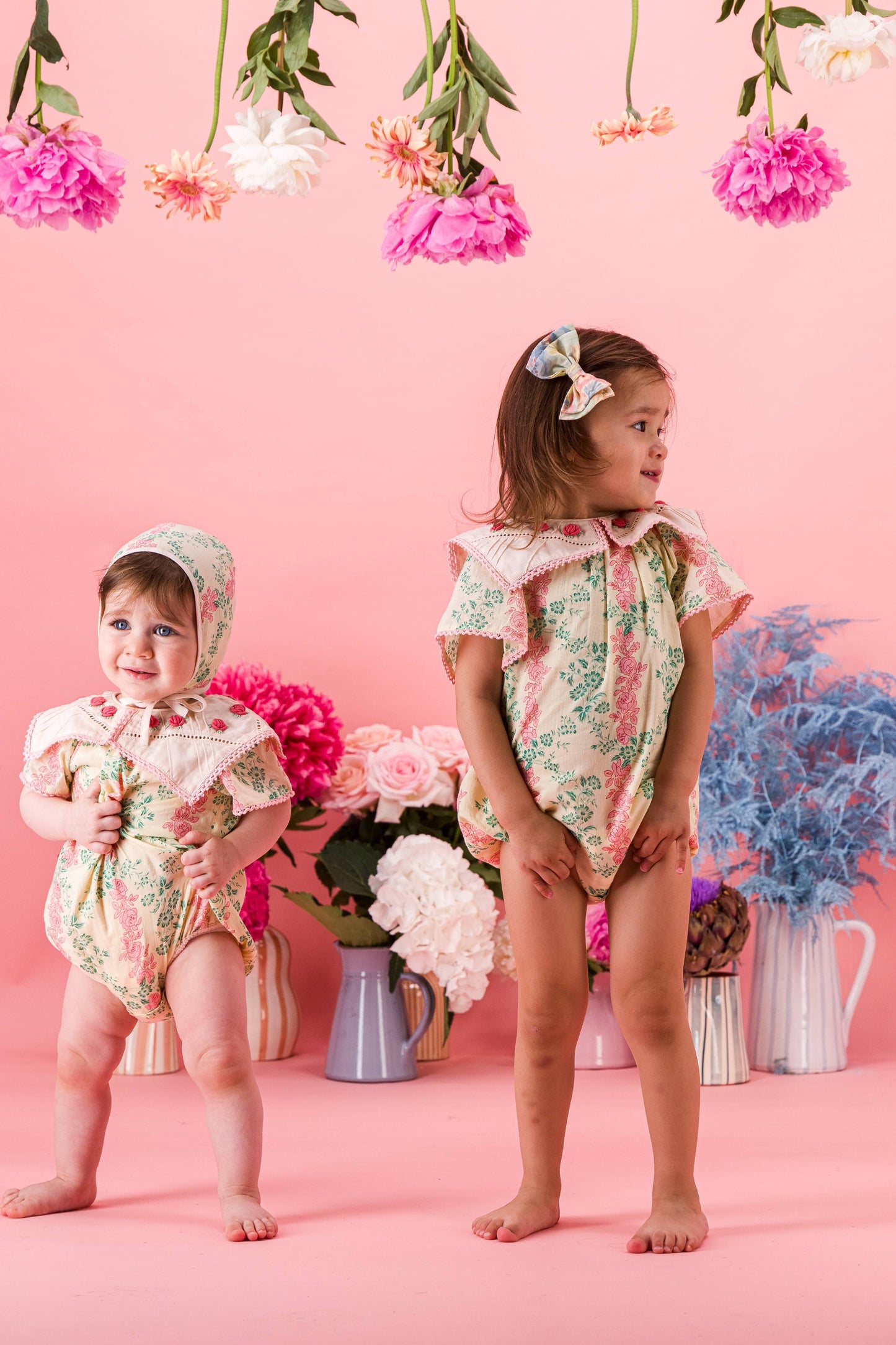 [Bachaa] Champetre Romper - Arabesque print