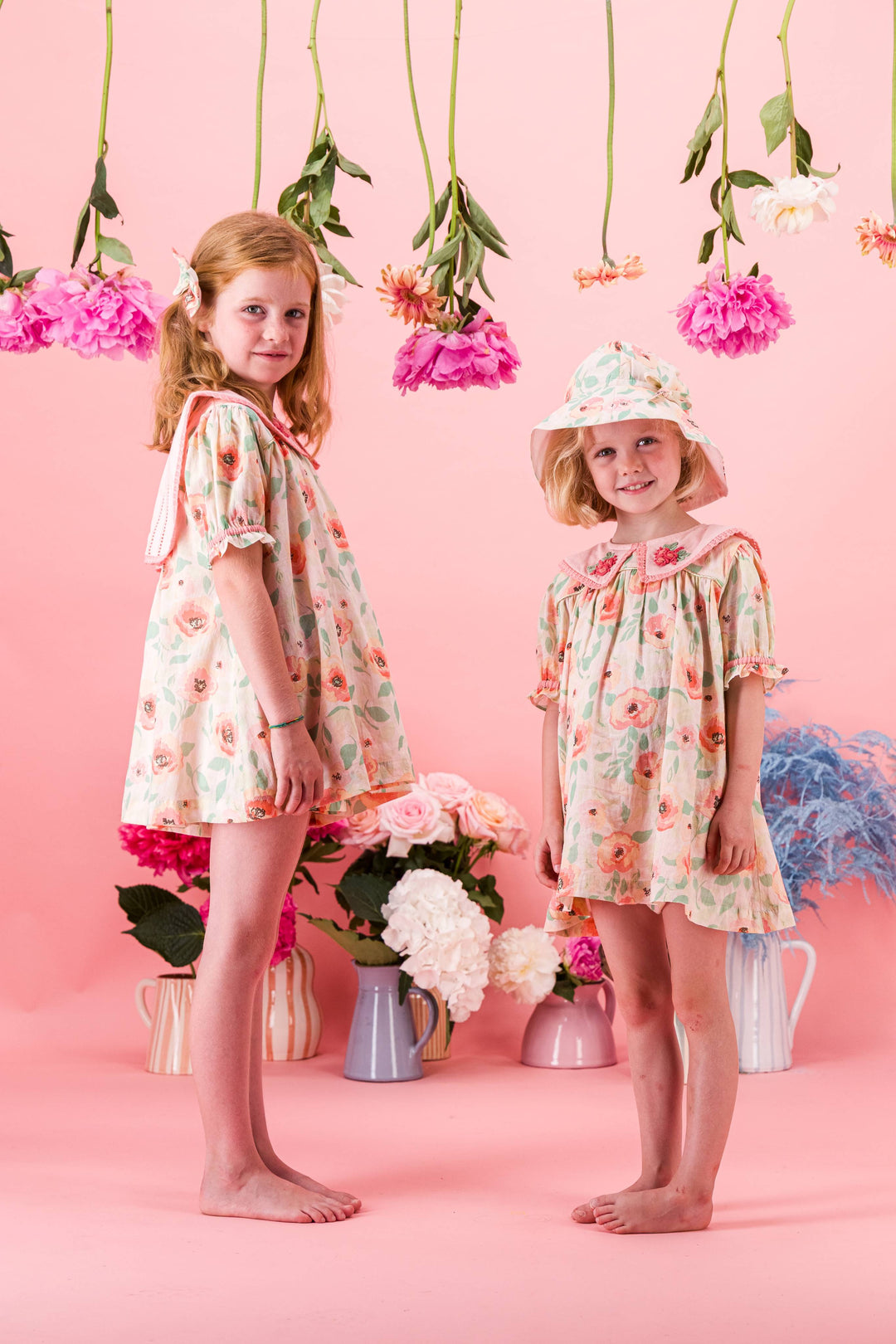 [Bachaa] Candy Blouse / Short Dress - Poppy Print