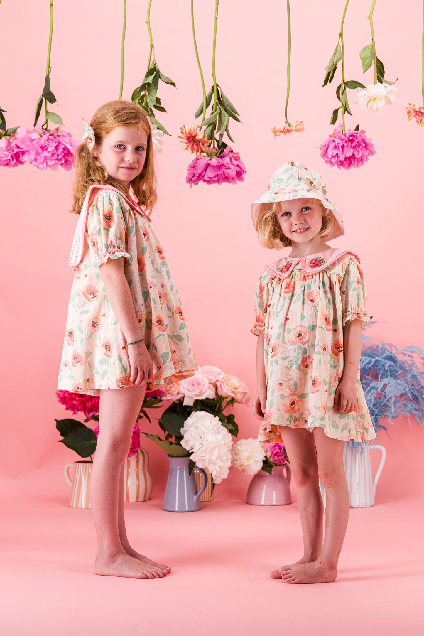 [Bachaa] Candy Blouse / Short Dress - Poppy Print