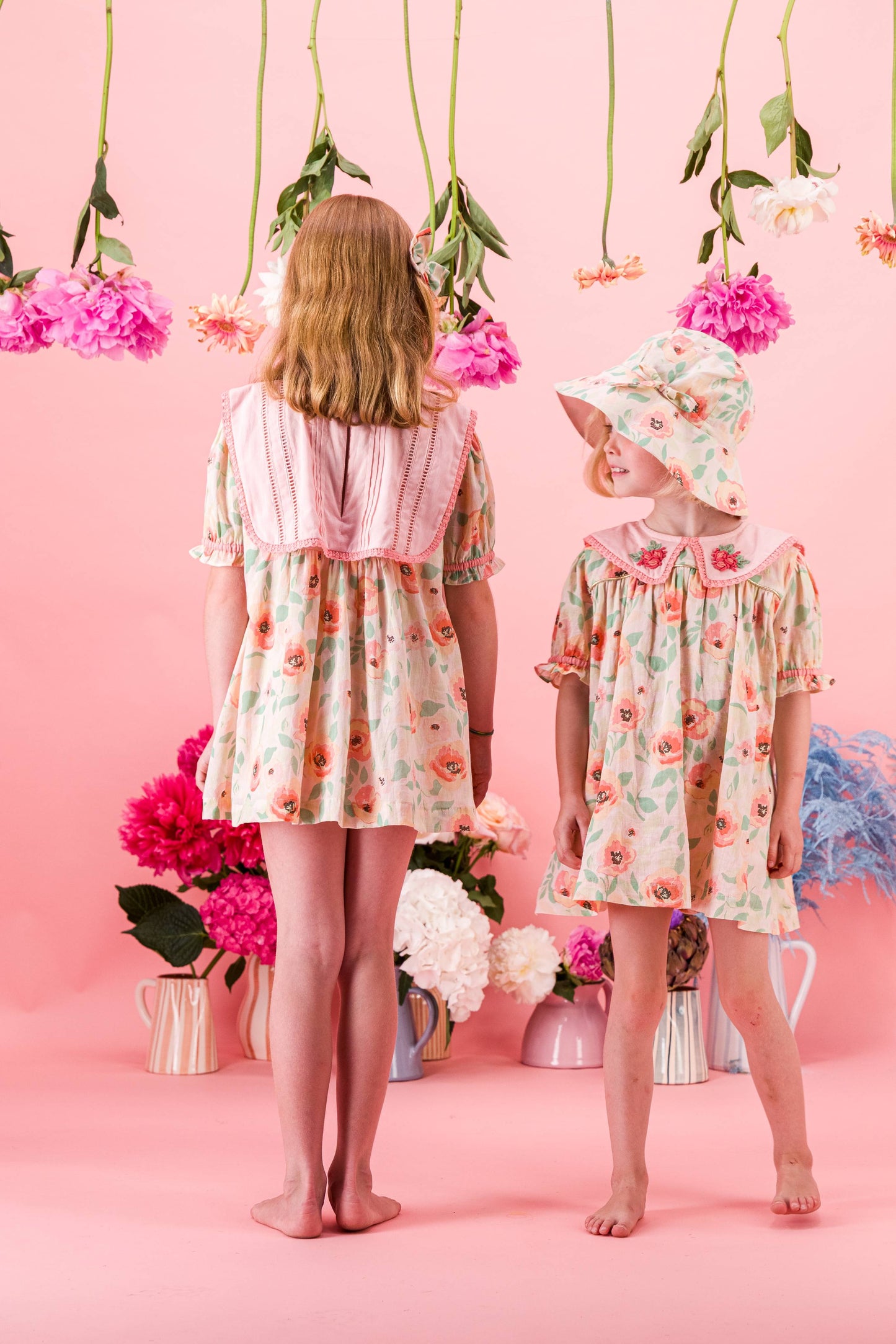 [Bachaa] Candy Blouse / Short Dress - Poppy Print