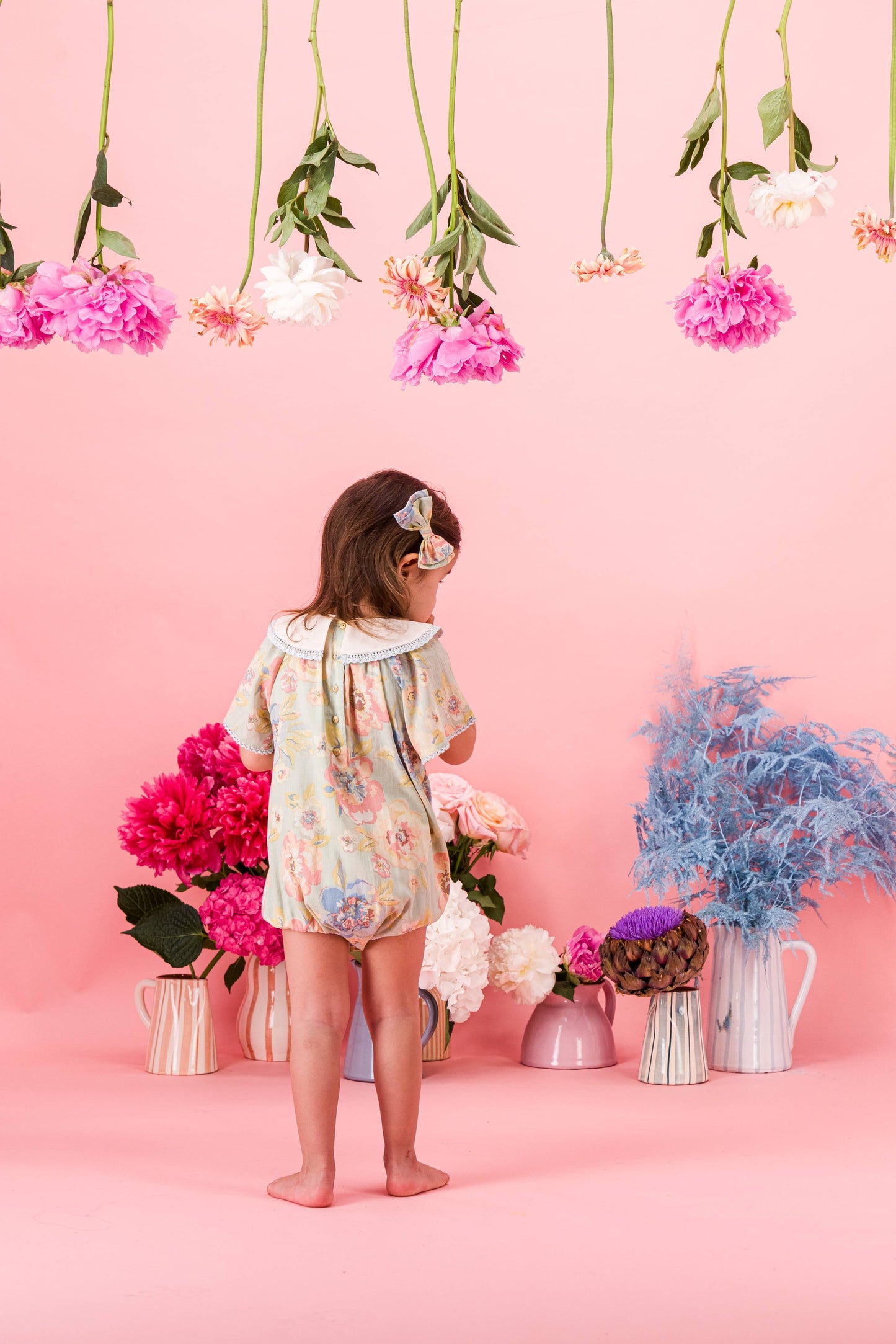 [Bachaa] Granite Romper - Watercolor Print