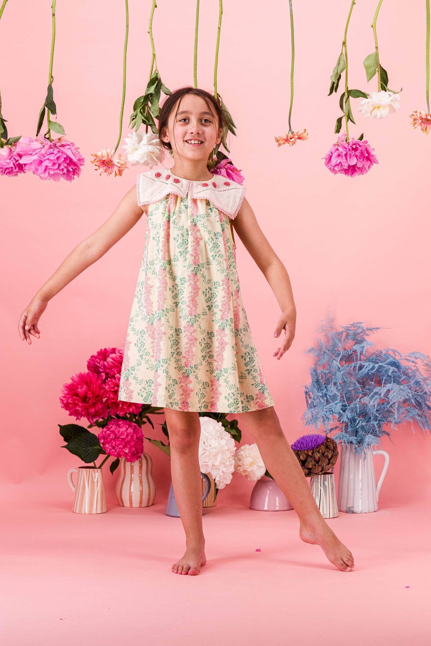 [Bachaa] Camelia Robe Dress - Arabesque print