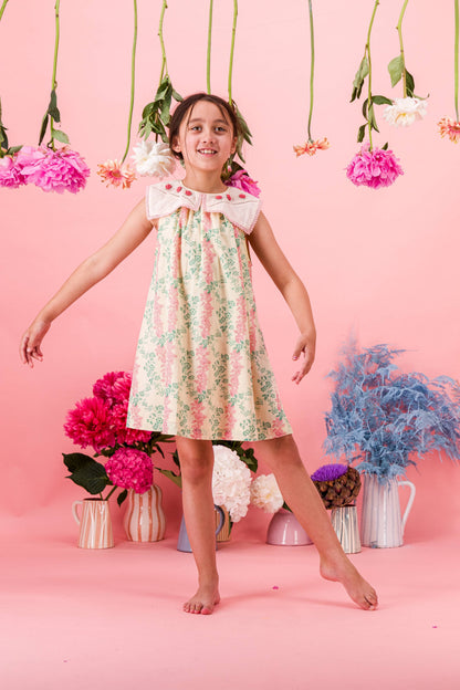 [Bachaa] Camelia Robe Dress - Arabesque print