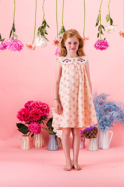 [Bachaa] Dargee Robe Dress - Bird Print