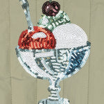 [Konges slojd] Juno Sequin Bomber Jacket - Ice Cream