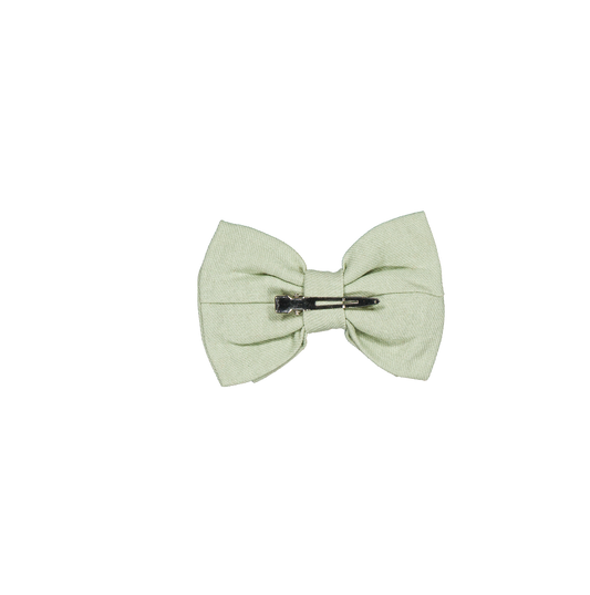 [Bachaa] Papillon Hair Clip - Fog Green