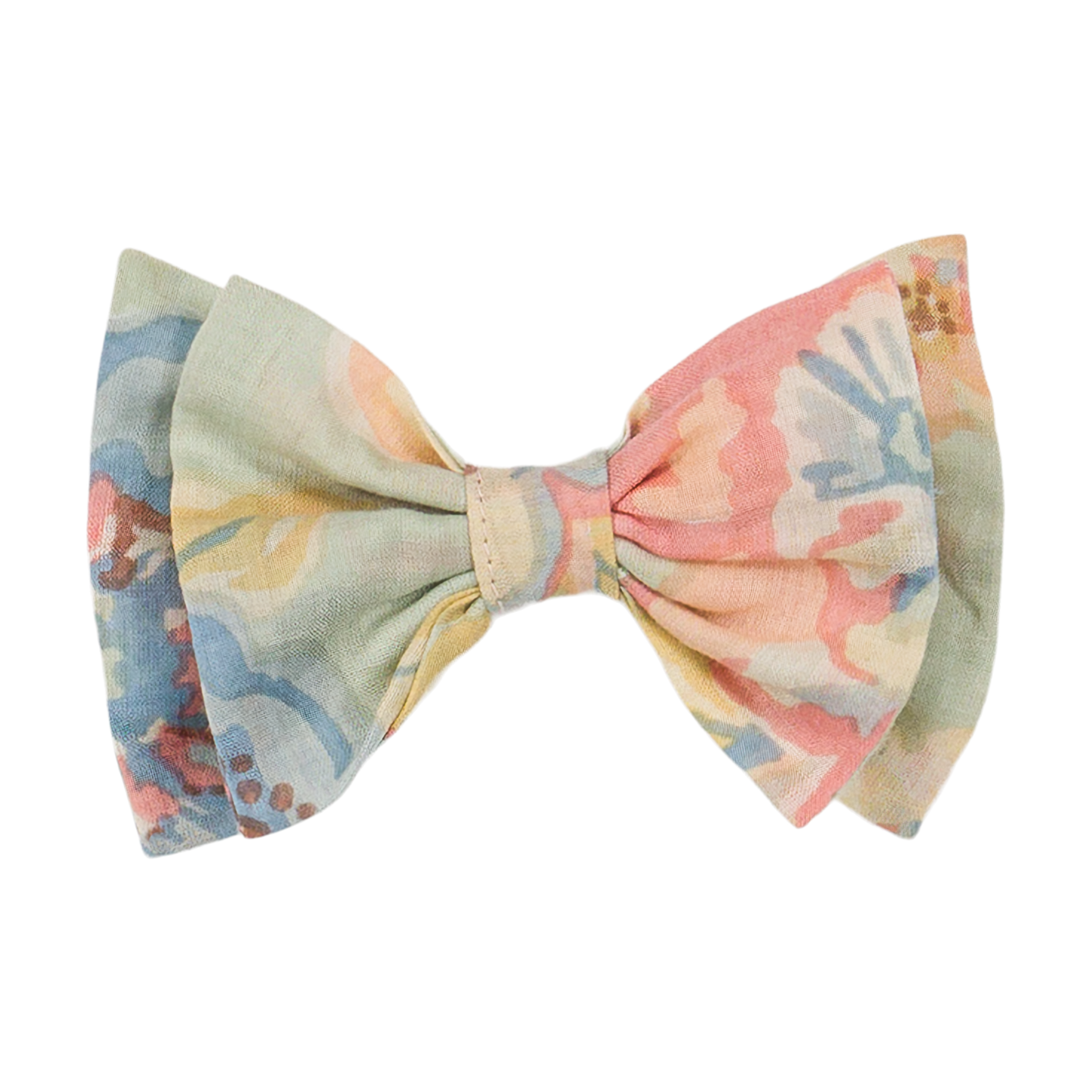[Bachaa] Papillon Hair Clip - Watercolor print